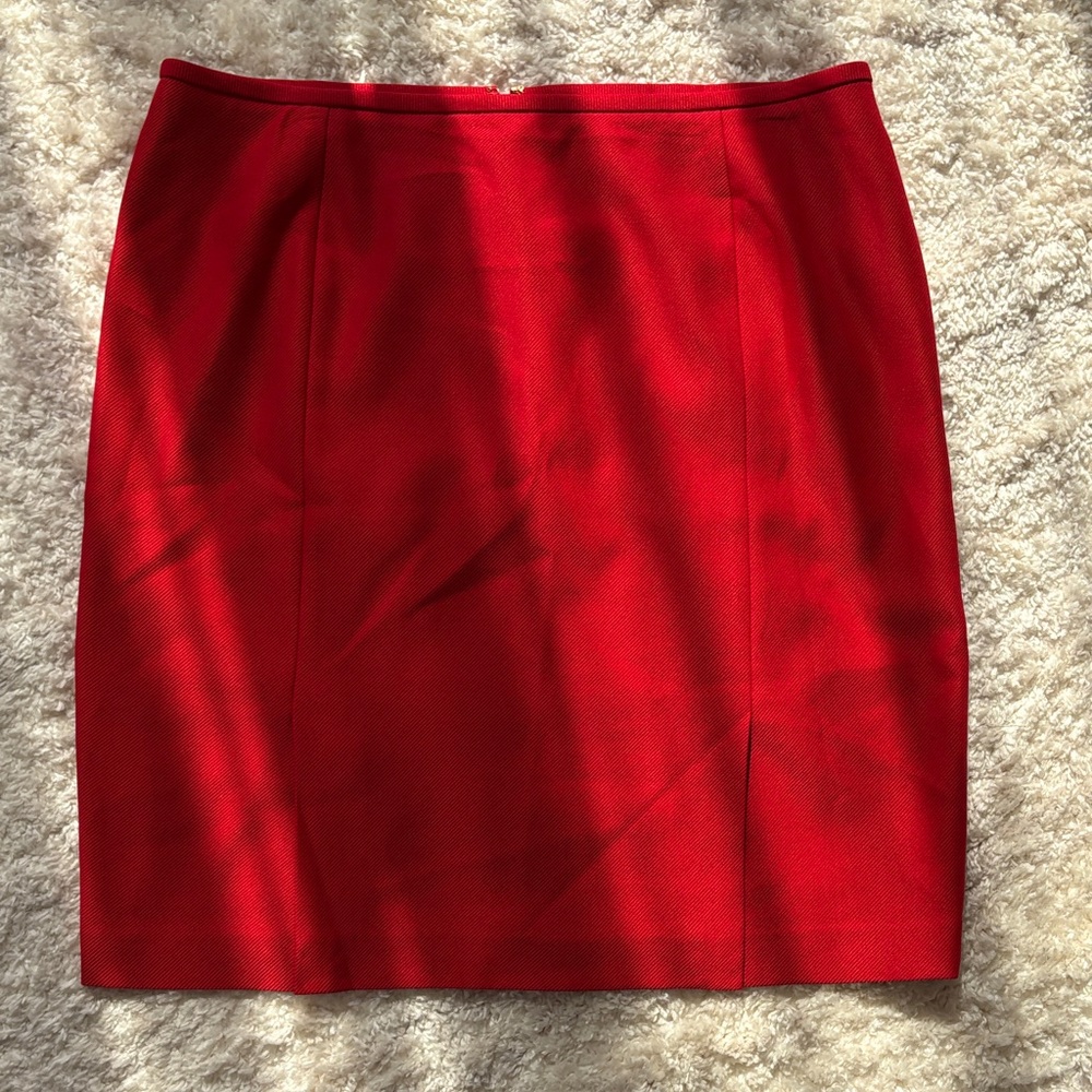 Women's Calvin Klein Red Pencil Skirt